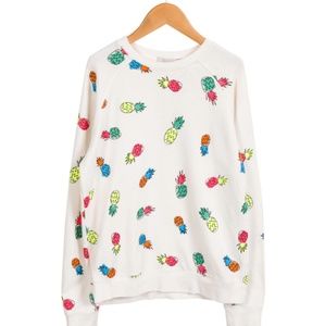 Stella McCartney girls pineapple print sweater